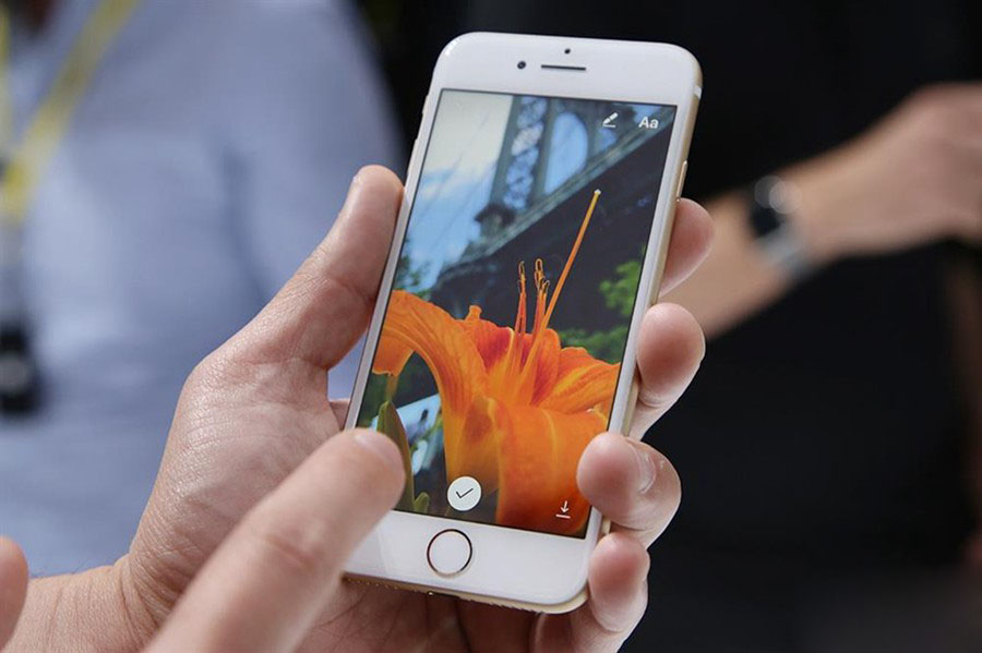 苹果iphone7外观怎么样 iPhone7金色版真机图赏(8/16)