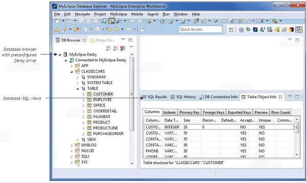 MyEclipse中连接数据库教程