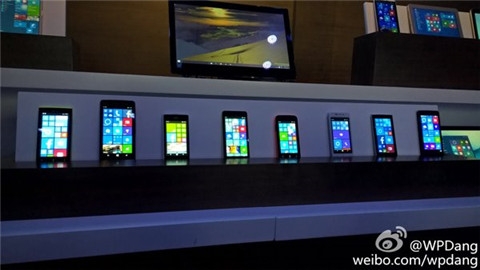 巨屏WP8.1/Win10手机亮相WinHEC