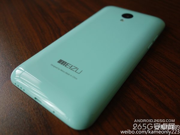 魅蓝Note粉蓝版真机开箱图赏