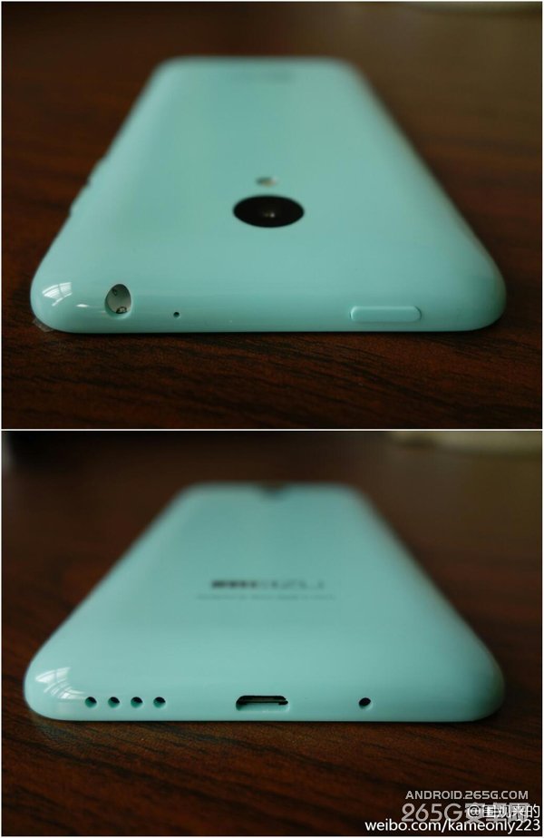 魅蓝Note粉蓝版真机开箱图赏