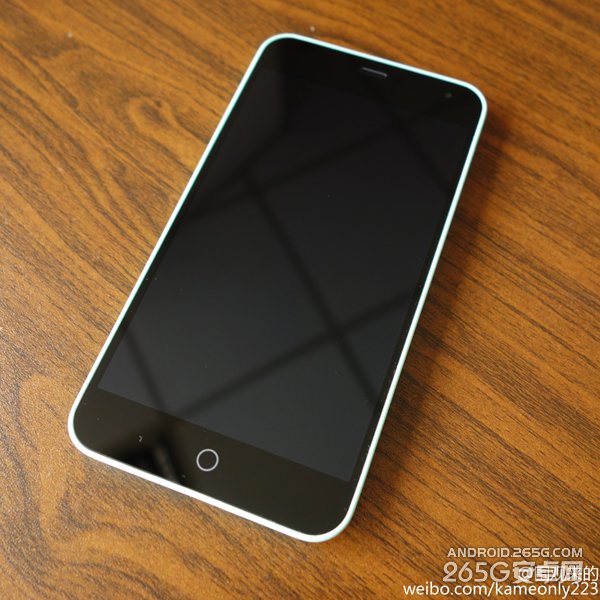 魅蓝Note粉蓝版真机开箱图赏