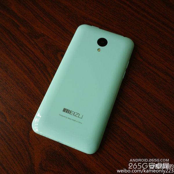 魅蓝Note粉蓝版真机开箱图赏