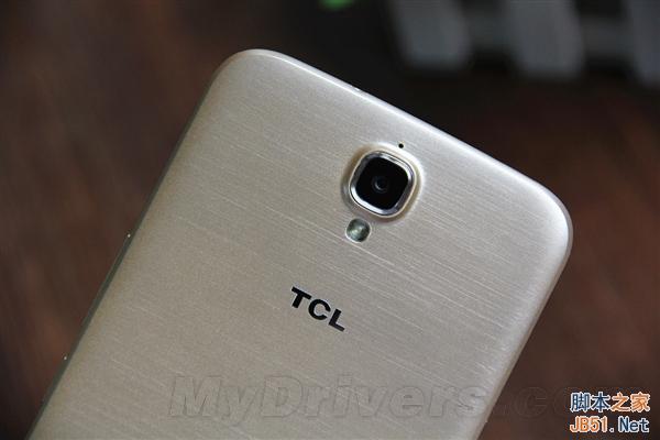 香槟金/双卡电信4G TCL么么哒手机图赏