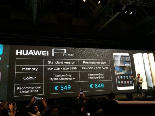 华为P8发布：金属一体机身麒麟935八核 