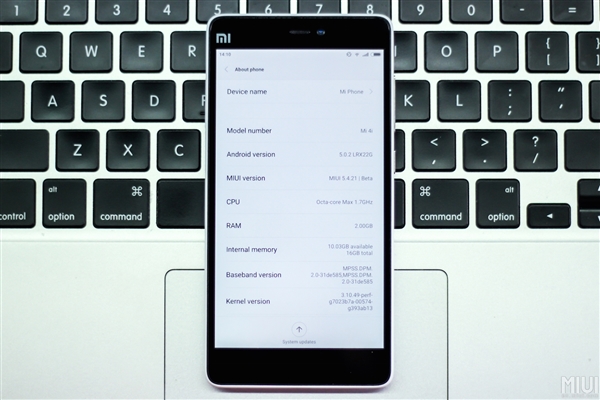 小米4i真机图赏：好看不？你瞧瞧