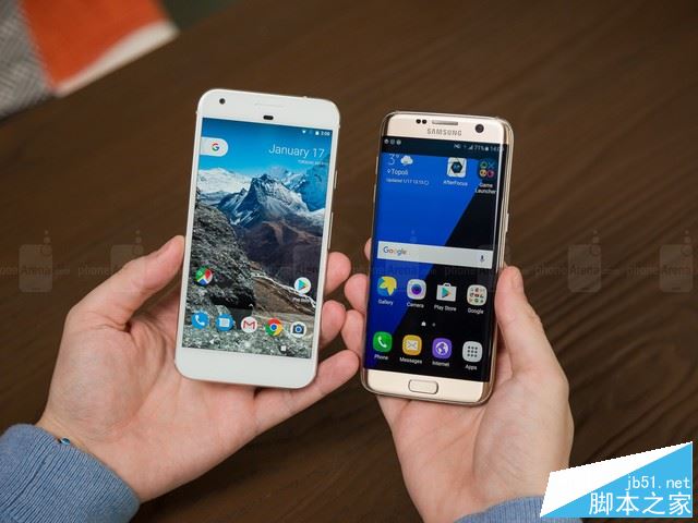 三星S7edge和PixelXL哪个好？三星S7edge和PixelXL区别对比图解