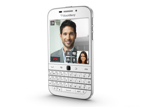 不只有黑色 黑莓Classic白色版即将上市 