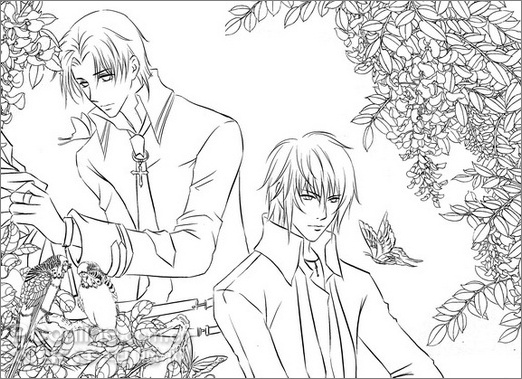 Painter与绘影ⅡPF8080手绘板帅哥漫画 Painter与绘影ⅡPF8080手绘板帅哥漫画
