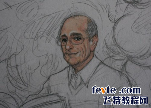 手绘插画过程 脚本之家 painter教程