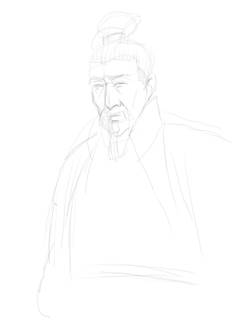 painter人物教程：曹操 脚本之家 painter教程
