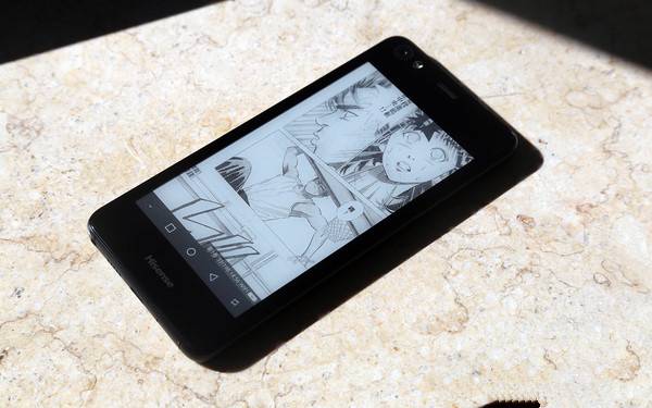 水墨屏即使在强光下依然显示清晰