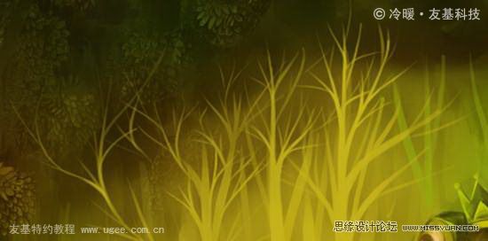 绘画教程:友基温暖插画教程《青蛙王子》,PS教程,思缘教程网