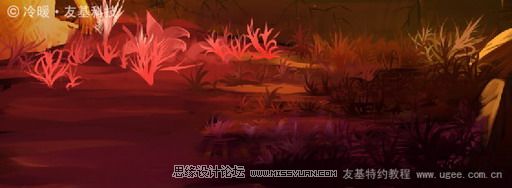 绘画教程:友基温暖插画教程《青蛙王子》,PS教程,思缘教程网