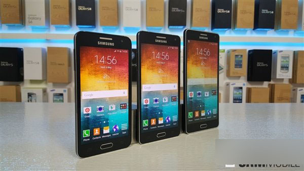 三星中端金属机Galaxy A8再曝光：指纹识别