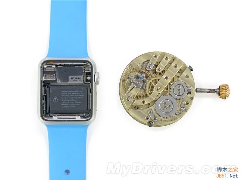 Apple Watch详尽拆解:电池太失望了!