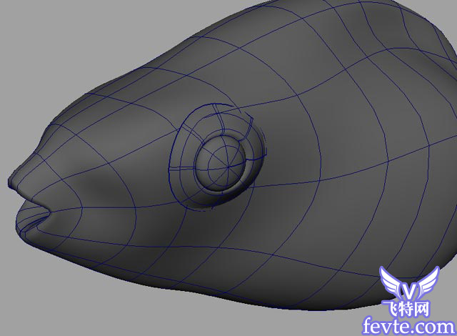 Maya 制作鱼的模型 脚本之家 MAYA入门教程