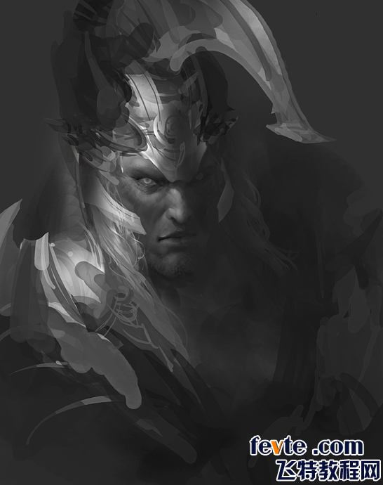 PS打造作品国王的诅咒 脚本之家 Painter教程