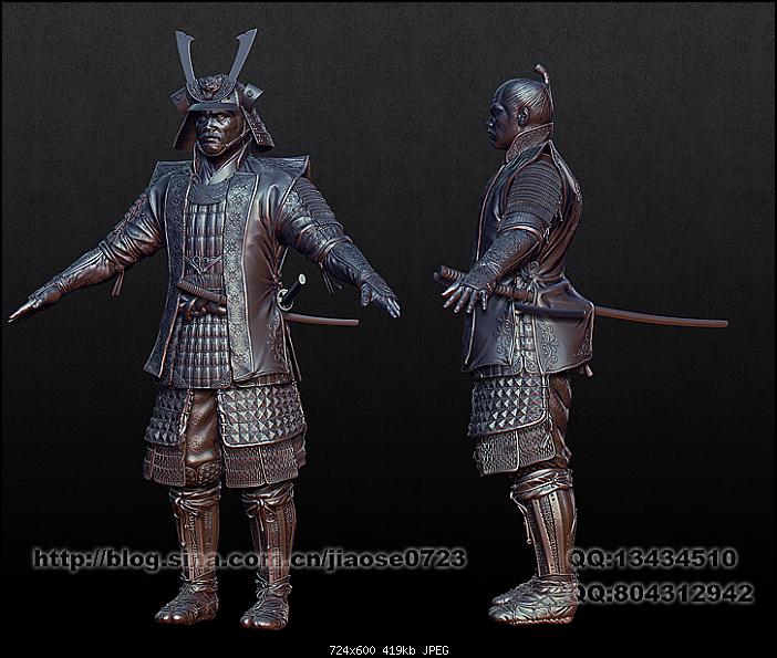 MAYA+ZB打造武士头部模型 脚本之家 MAYA建模教程