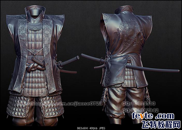 MAYA+ZB打造武士头部模型 脚本之家 MAYA建模教程