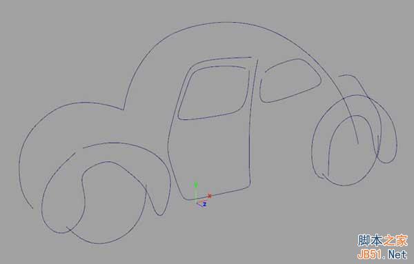 Maya建模大众BUG汽车教程 Maya建模大众BUG汽车教程 脚本之家 MAYA建模教程