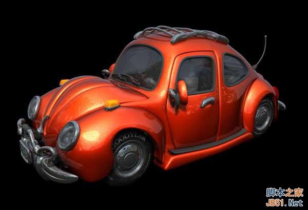 Maya建模大众BUG汽车教程 Maya建模大众BUG汽车教程 脚本之家 MAYA建模教程