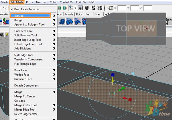 maya制作精巧usb连接线 脚本之家 maya建模教程