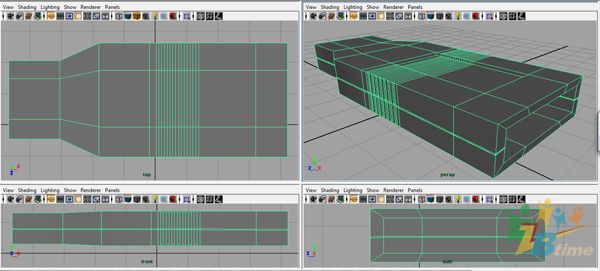 maya制作精巧usb连接线 脚本之家 maya建模教程