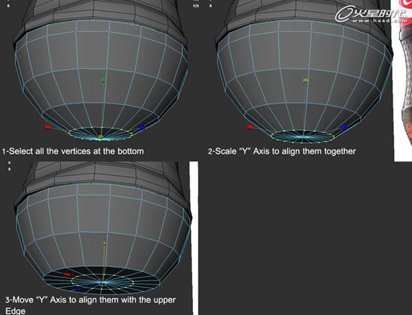 MAYA打造可口可乐瓶子模型 脚本之家 MAYA建模教程