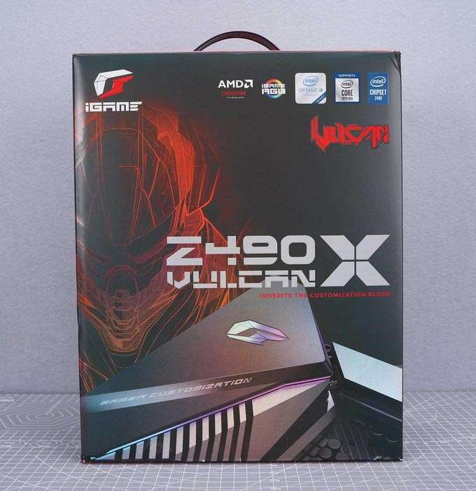 堆料好看全都要 七彩虹Z490 Vulcan X开箱体验