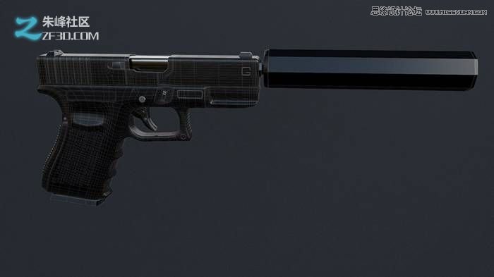 MAYA结合ZBRUSH制作美女杀手CG人物,PS教程,思缘教程网