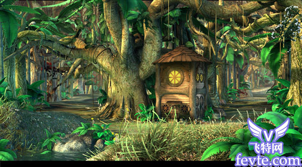 MAYA2009制作一个逼真的丛林效果 脚本之家 MAYA材质灯光