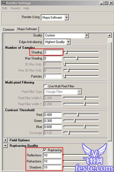 MAYA2009制作一个逼真的丛林效果 脚本之家 MAYA材质灯光