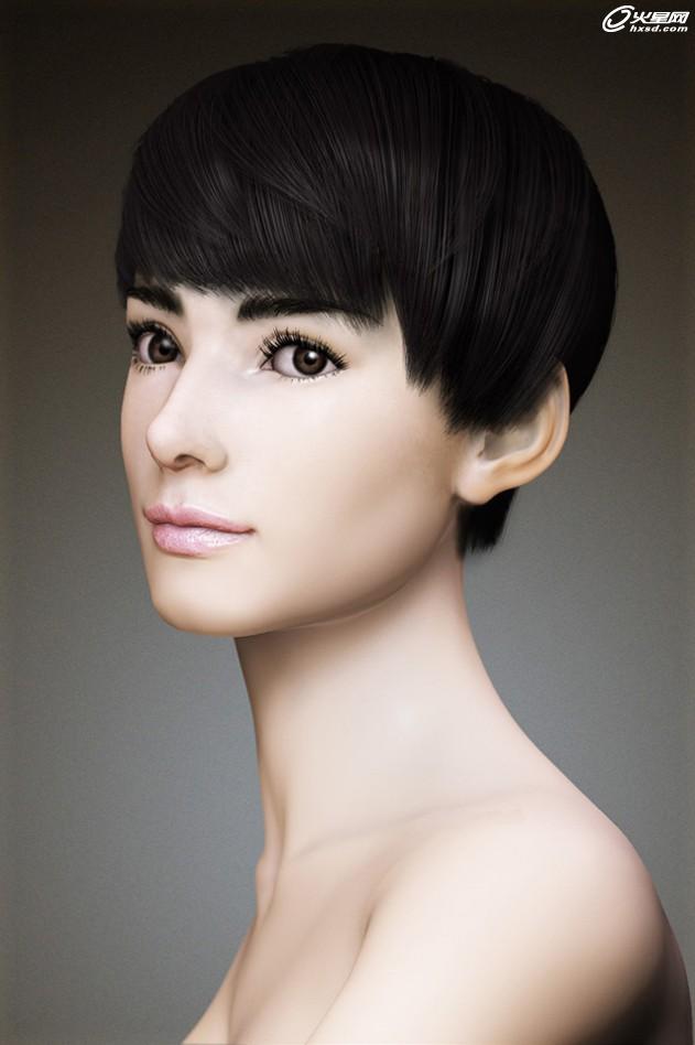 MAYA制作短发女孩形象 脚本之家 MAYA角色动画教程