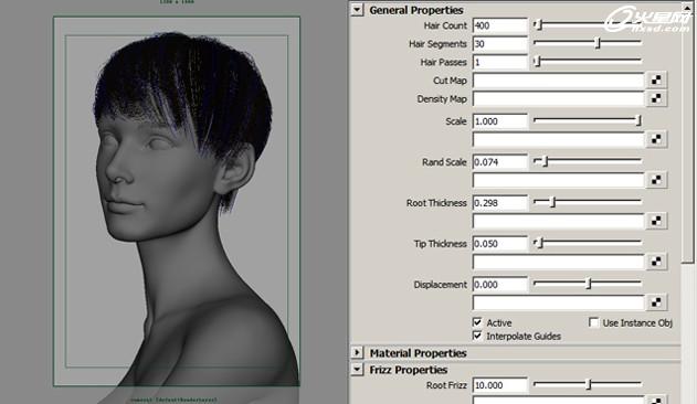 MAYA制作短发女孩形象 脚本之家 MAYA角色动画教程