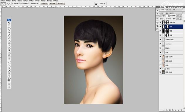 MAYA制作短发女孩形象 脚本之家 MAYA角色动画教程