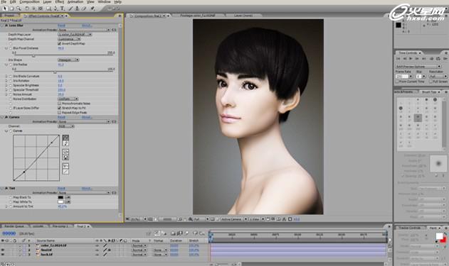 MAYA制作短发女孩形象 脚本之家 MAYA角色动画教程