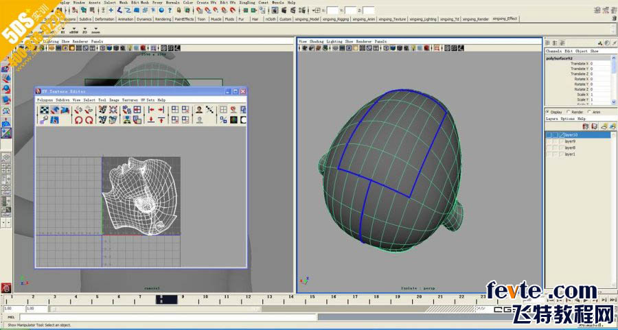 MAYA打造好莱坞巨星安吉丽娜朱莉 脚本之家 MAYA角色动画教程