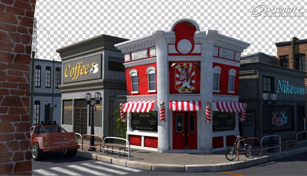 MAYA制作卡通理发店 脚本之家 MAYA材质教程