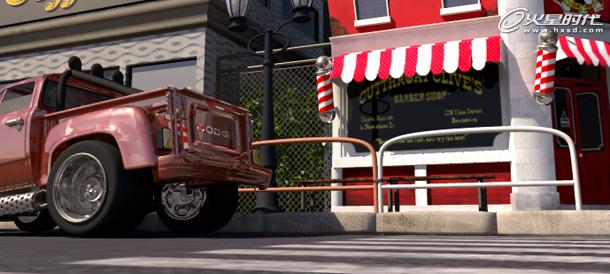 MAYA制作卡通理发店 脚本之家 MAYA材质教程