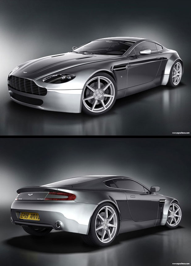 MAYA打造逼真超酷阿斯顿.马丁跑车 脚本之家 MAYA渲染教程