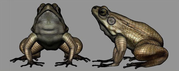 MAYA打造逼真青蛙 脚本之家 MAYA角色动画教程