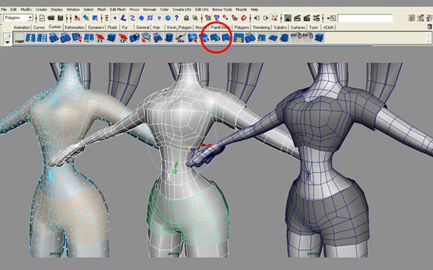 Maya打造可爱性感兔女郎 脚本之家 MAYA角色动画教程