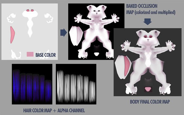 Maya打造可爱性感兔女郎 脚本之家 MAYA角色动画教程