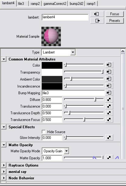 MAYA7.0制作荷花材质教程 脚本之家 MAYA材质灯光