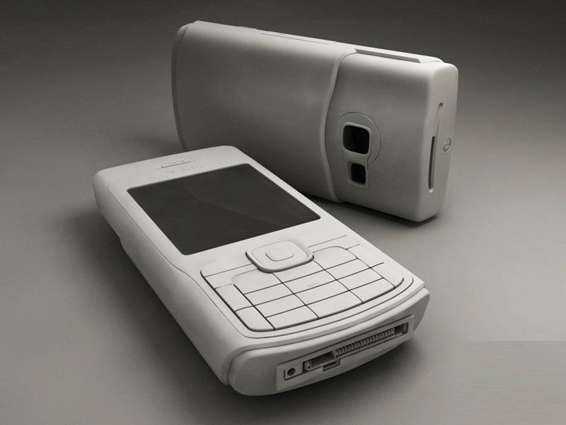 打造nokia手机材质 脚本之家 MAYA材质灯光