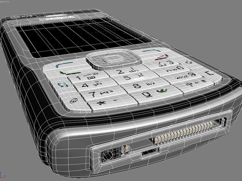 打造nokia手机材质 脚本之家 MAYA材质灯光