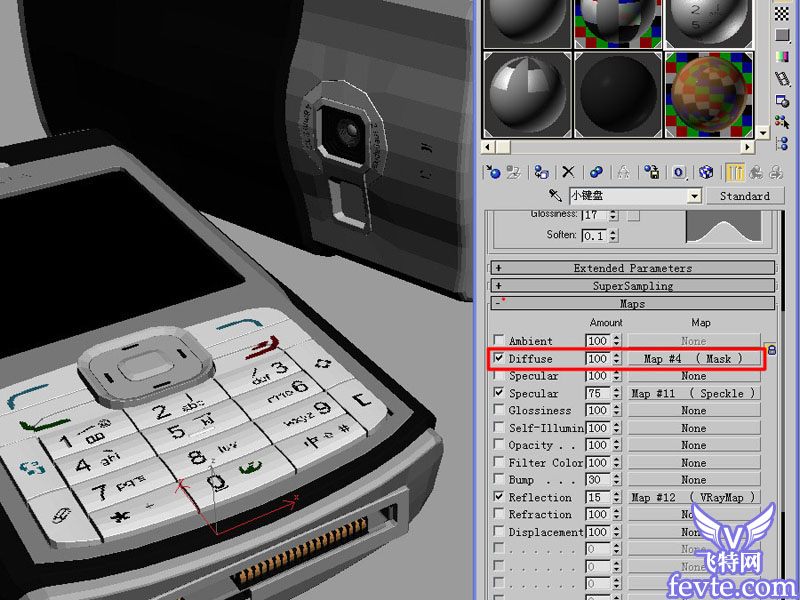 打造nokia手机材质 脚本之家 MAYA材质灯光