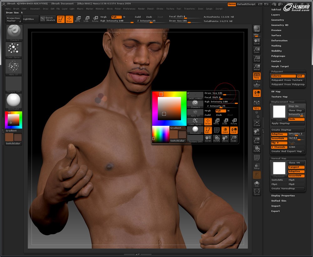 Maya打造摇滚吉他手角色 脚本之家 MAYA角色教程