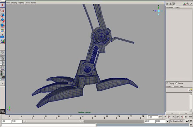 Maya制作卡通机械鸟 脚本之家 MAYA角色动画教程